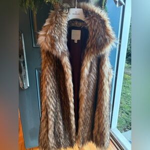 Ashley B Faux Fur Vest